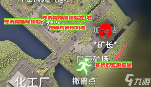 《逃離鴨科夫》農(nóng)場(chǎng)鎮(zhèn)高級(jí)物資點(diǎn)和鑰匙房分布