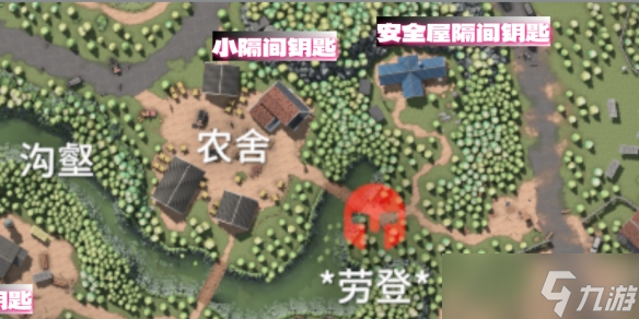 《逃離鴨科夫》倉庫區(qū)高級物資點(diǎn)和鑰匙房分布