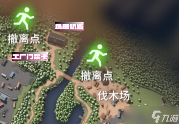 《逃離鴨科夫》倉庫區(qū)高級物資點(diǎn)和鑰匙房分布