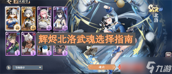 輝燼北洛武魂選擇指南