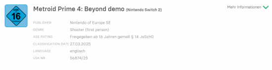 《银河战士4超越》试玩版通过德国评级 离发售不远了