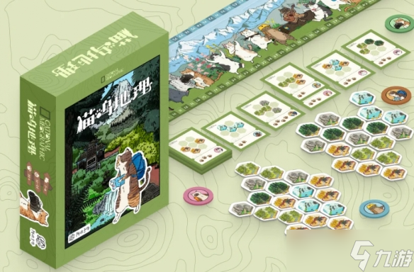 四人拼圖桌游《貓嗚地理》正式公布 電子版將登陸Steam