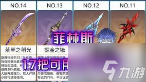 原神菲林斯用什么武器好