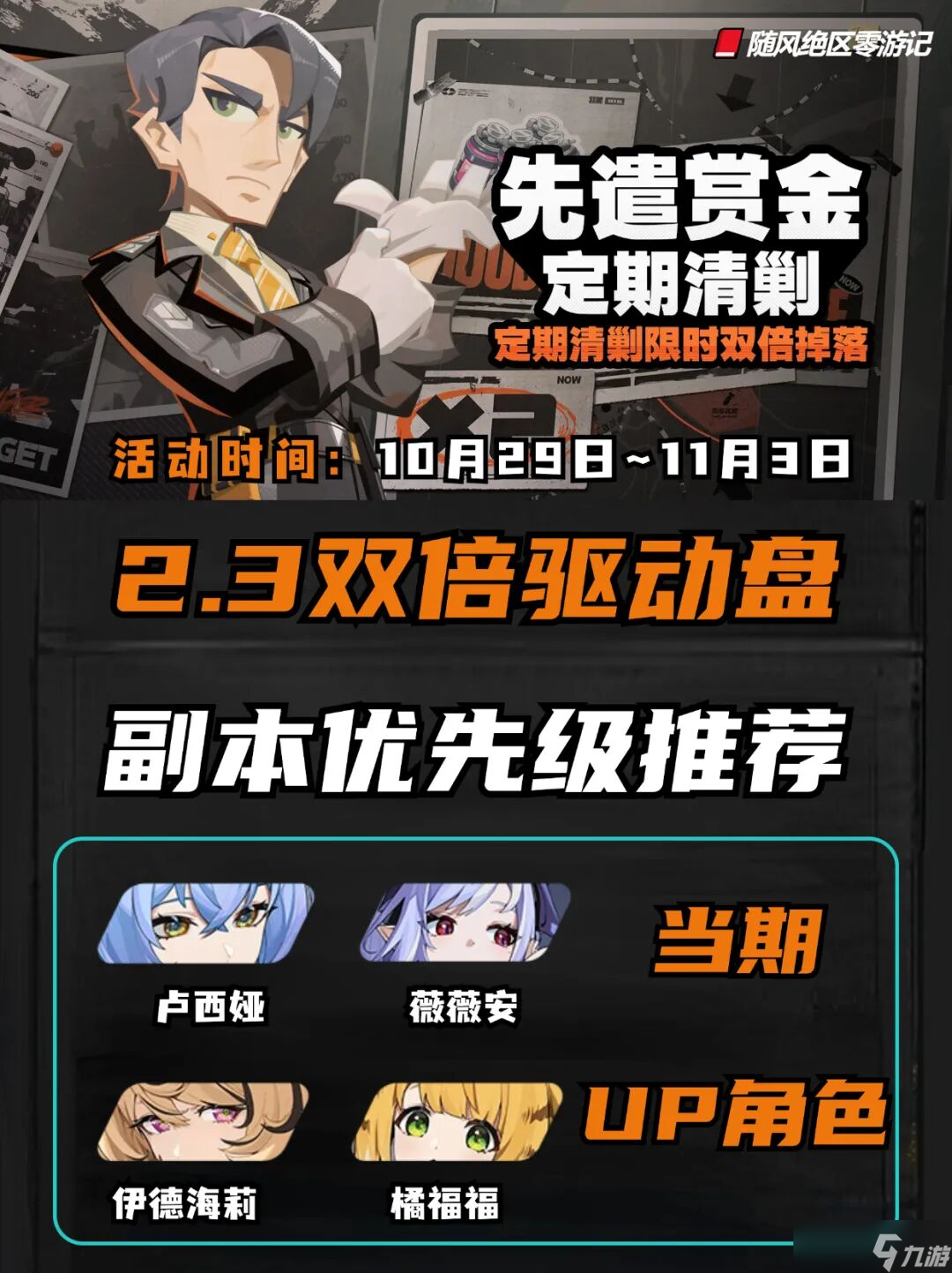 《绝区零》2.3丨双倍驱动盘来啦，该刷哪个好？