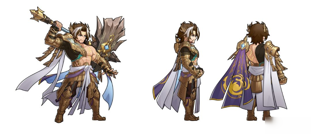 皮肤鉴赏丨11月月雅集皮肤颜良「鸿蒙初开」即将上线!