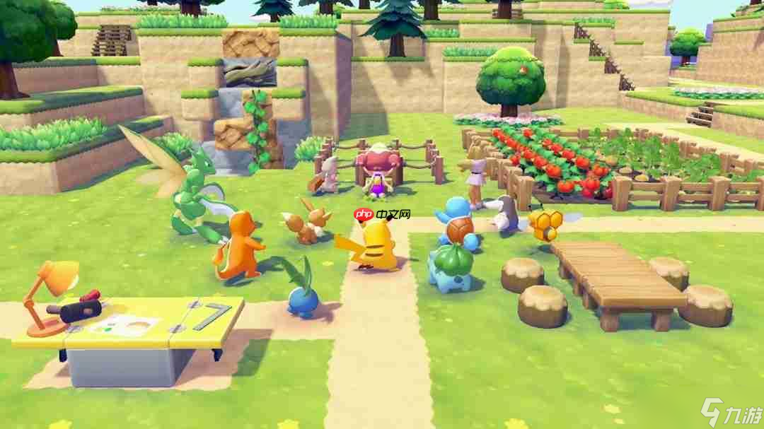 《宝可梦:Pokopia》早期原型泄露 像素画风差异巨大