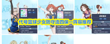 代號(hào)籃球少女表情加分陣容怎么搭配
