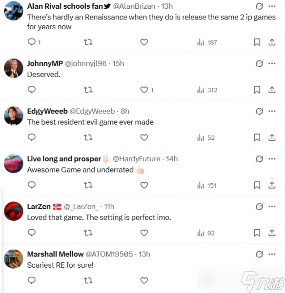 《生化危机7》连续8年每年卖100万份！总销量达1590万