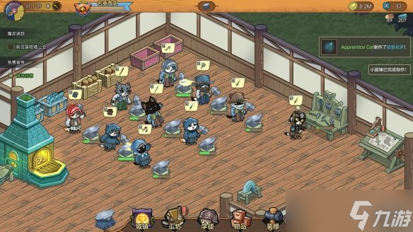 工坊里来了位猫师傅 休闲模拟经营游戏《喵喵工坊》Steam商店页面公开