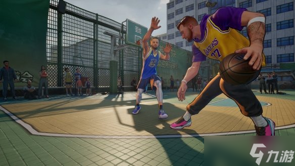 现役NBA明星球员3V3街头篮球《NBA THE RUN》公开