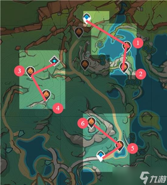 原神纳塔火神瞳搜集攻略和路线分享 第八期
