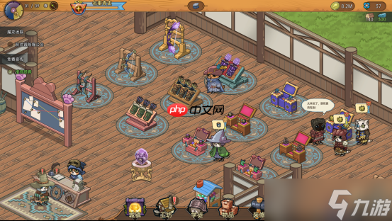 工坊里来了位猫师傅 休闲模拟经营游戏《喵喵工坊》Steam商店页面公开