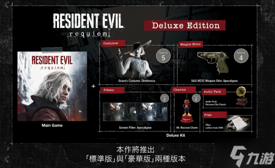 格蕾丝化身"八尺夫人"！《生化危机9：安魂曲》预购以及豪华版奖励公开