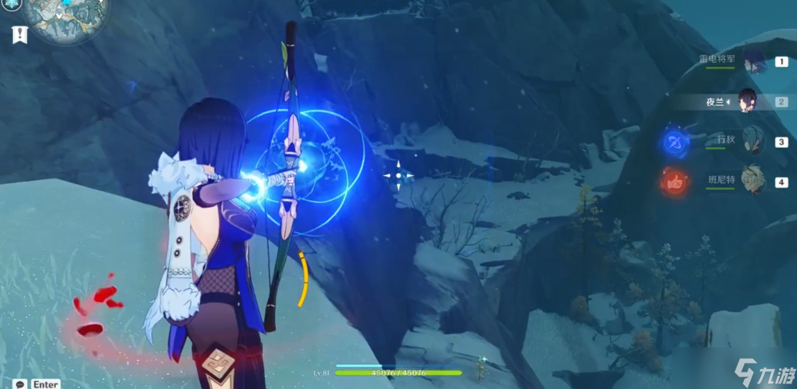 原神雪山石头怎么打碎