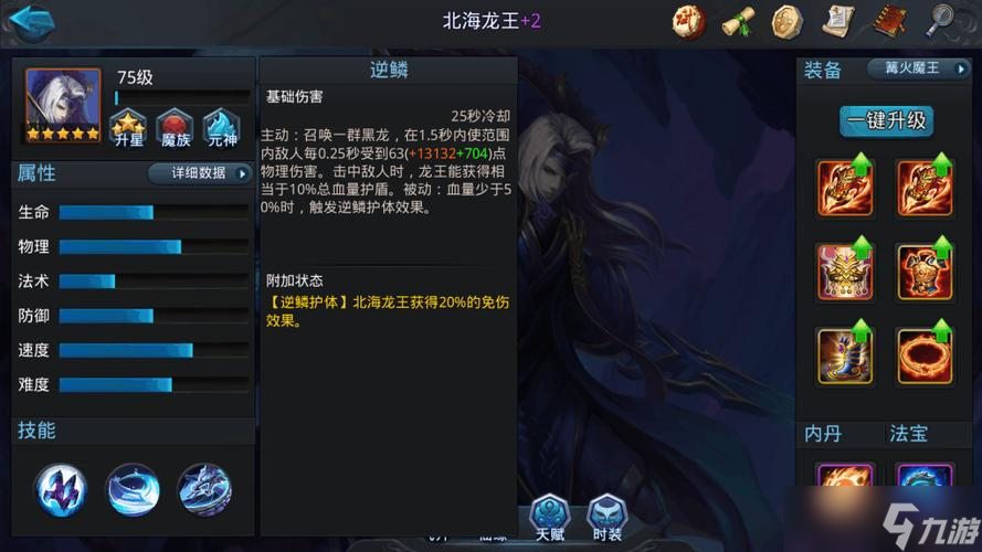 乱斗西游北海龙王带什么好