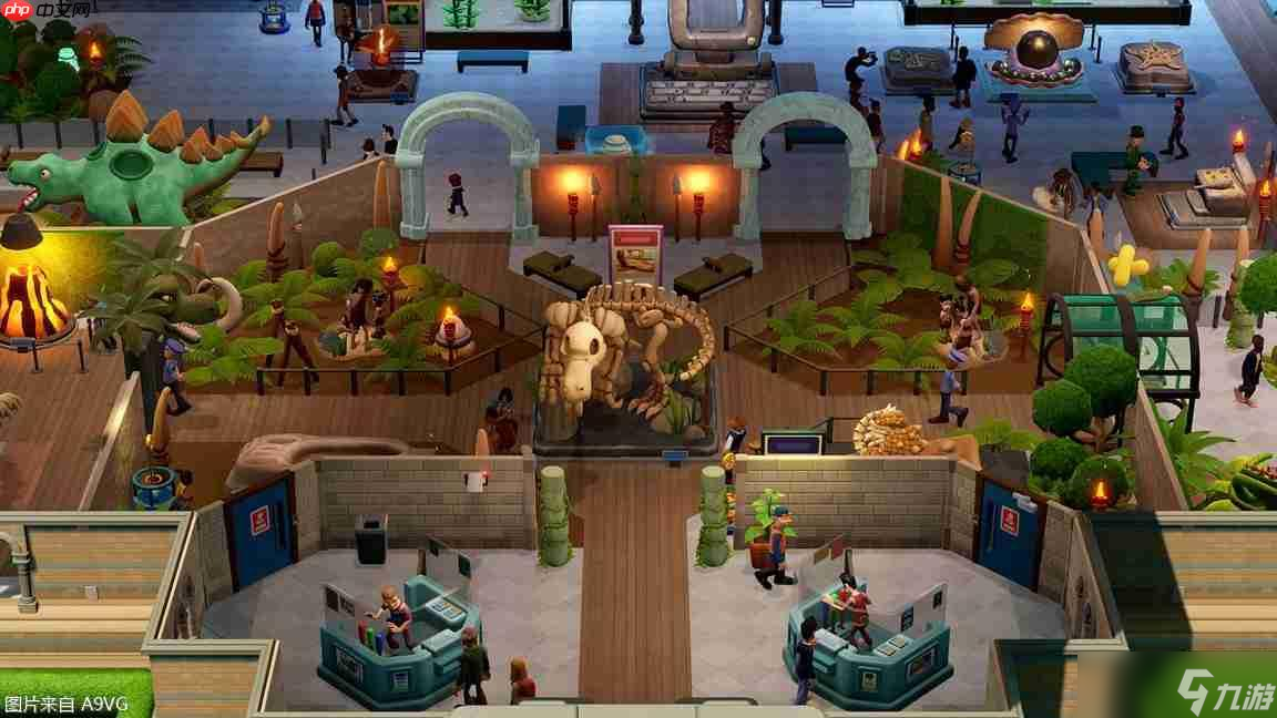 《雙點博物館》動物園館DLC“百獸博物館”今年冬季上線