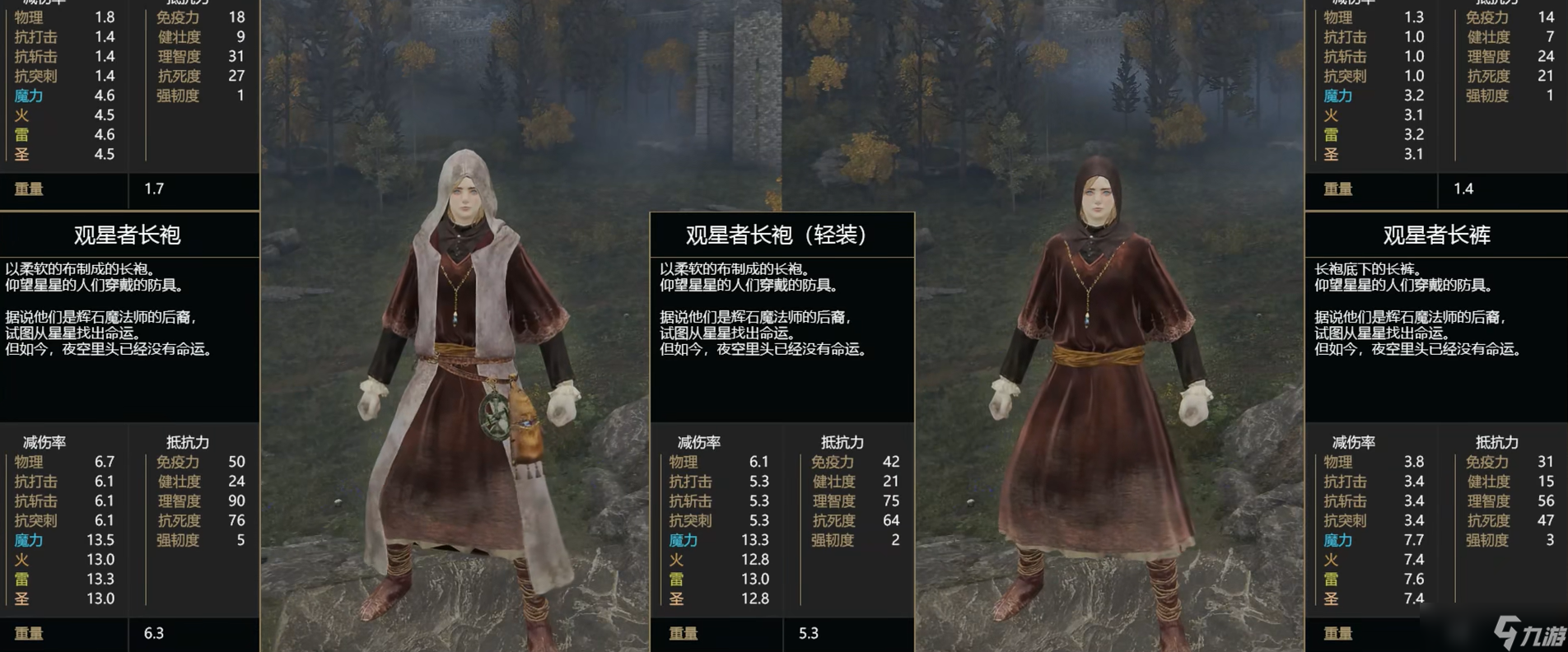 艾尔登法环前期防具怎么选