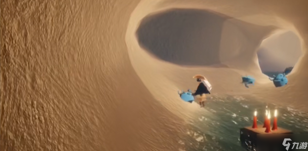 光遇进螃蟹洞怎么自救