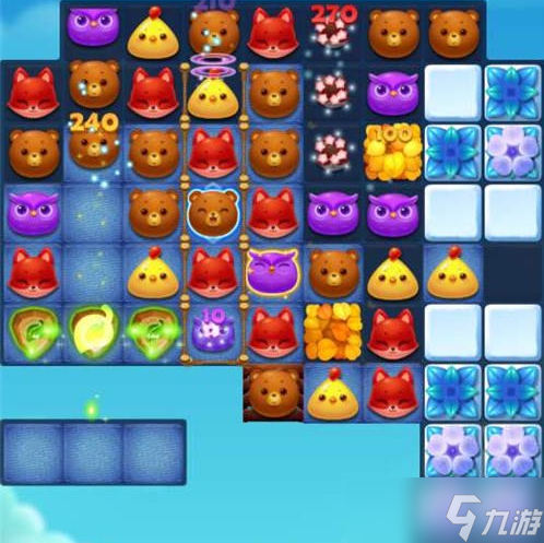 《開心消消樂》2308關(guān)通關(guān)攻略