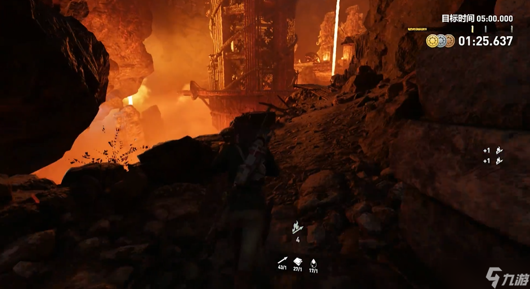 古墓丽影锻炉古墓怎么进