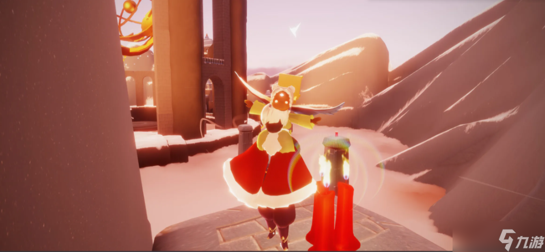 光遇怎么向下螺旋飛