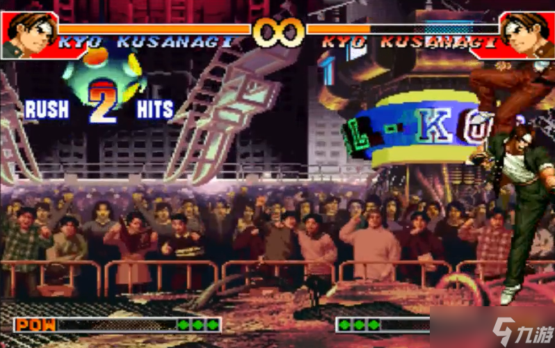 拳皇97空中防御怎么用