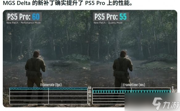 PS5 Pro性能翻车？《合金装备3：重制版》光速修复