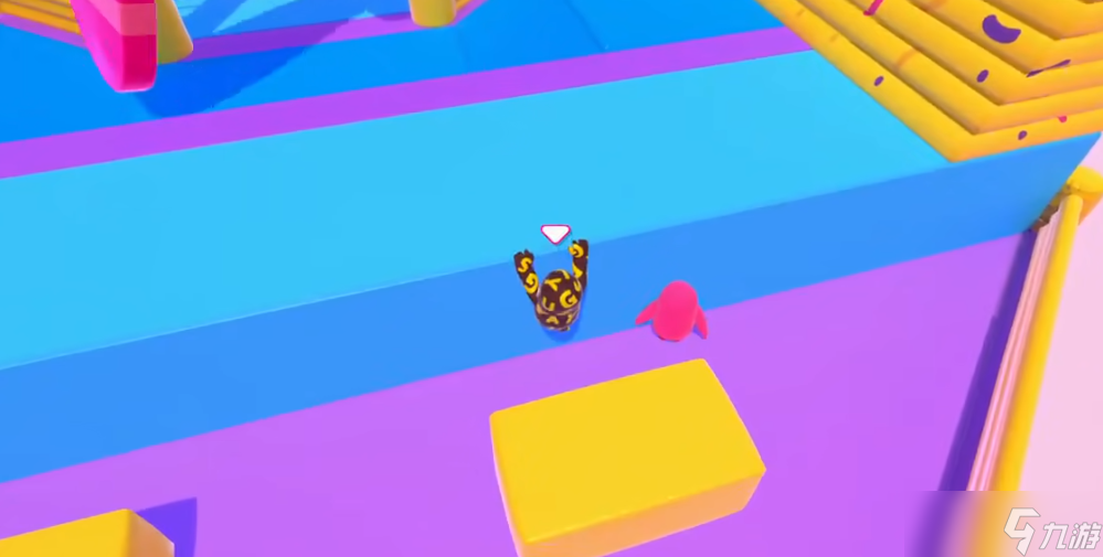 糖豆人怎么爬上高台阶