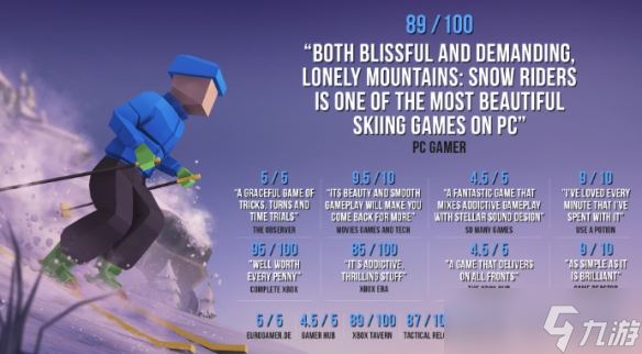 滑雪競速游戲《孤山速降：雪地騎手》將推出PS5版本！