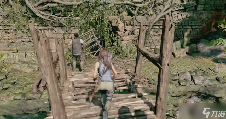 古墓丽影暗影断桥怎么过去
