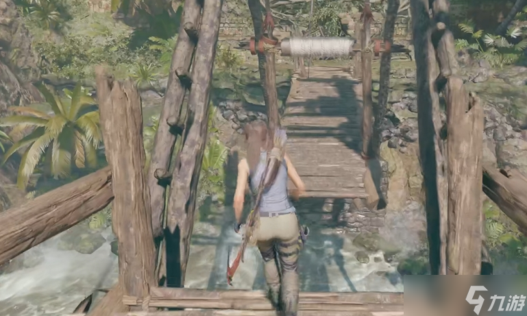 古墓丽影暗影断桥怎么过去