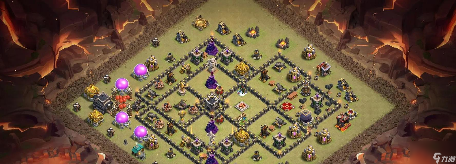 部落冲突9本回字阵攻击方法是什么？如何破解敌方防御？