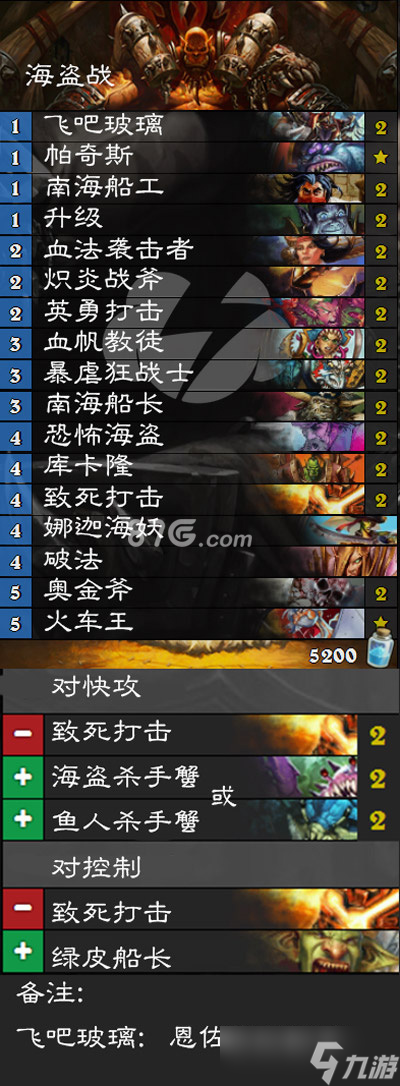 炉石传说TS周报第31期：六套T1卡组深度盘点与代码分享