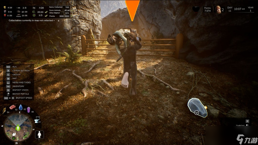 大脚怪模拟游戏《Bigfoot Life》现已登陆Steam