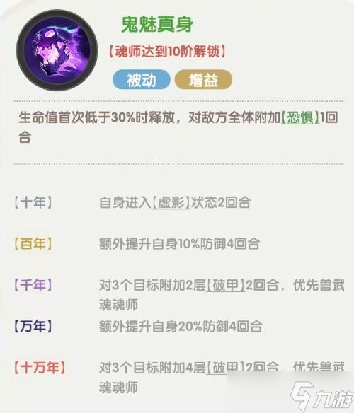 《斗罗大陆》鬼魅角色技能