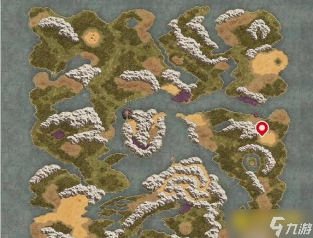 《勇者斗恶龙1重制版》利姆尔达北部沙地秘密地点位置图解-利姆尔达北部沙地隐藏宝箱位置