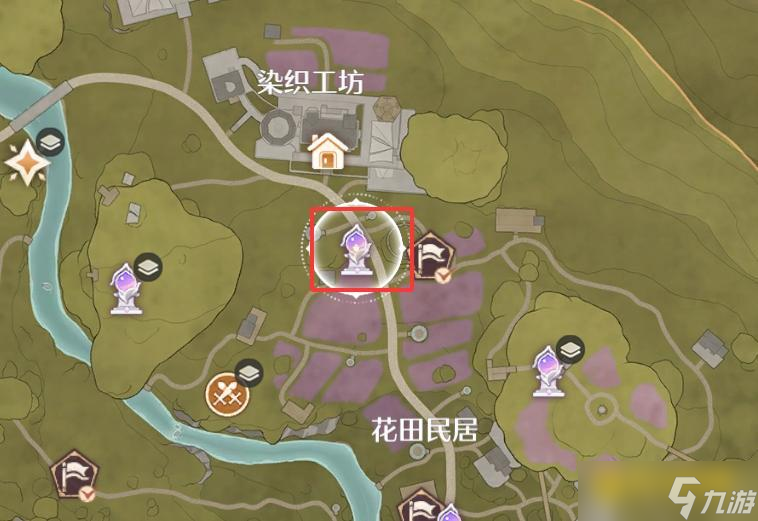 《无限暖暖》染织工坊纪念之章在哪里-敲下纪念之章染织工坊位置图解