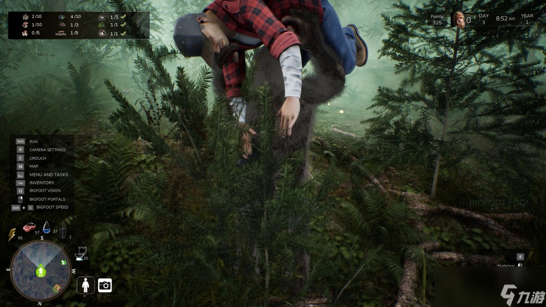 大脚怪模拟游戏《Bigfoot Life》现已登陆Steam