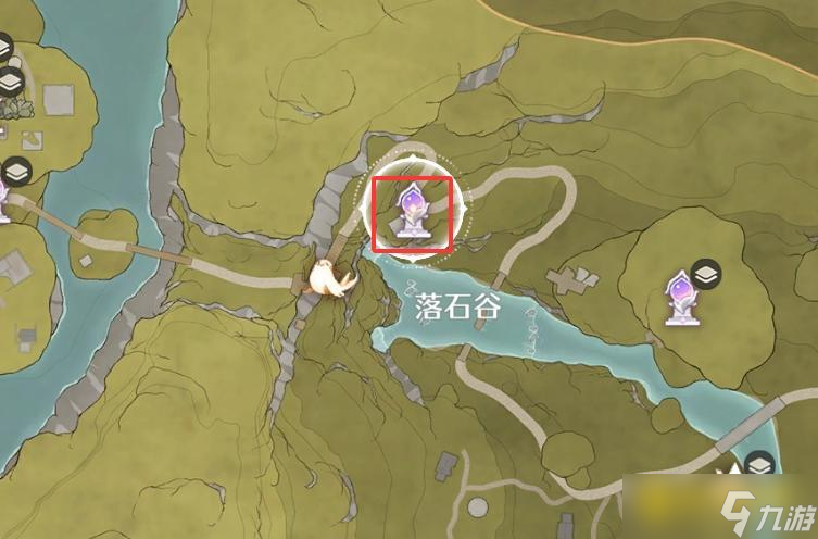 《无限暖暖》落石谷纪念之章在哪里-敲下纪念之章落石谷位置图解
