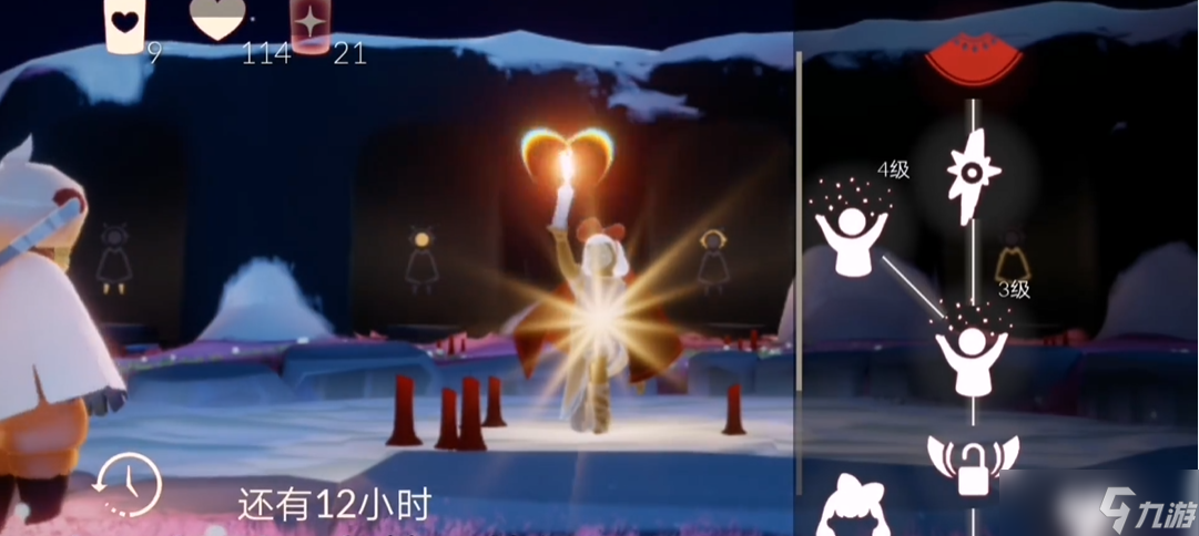 光遇怎么獲取禮花的動作