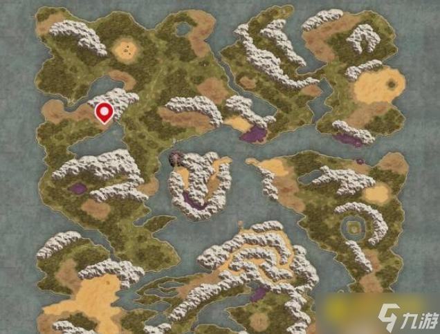 《勇者斗恶龙1重制版》大道旅店东南山丘秘密地点位置图解-大道旅店东南山丘隐藏宝箱位置