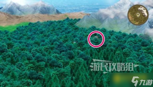 《勇者斗恶龙1重制版》麦拉旁边森林秘密地点位置图解-麦拉旁边森林隐藏宝箱位置