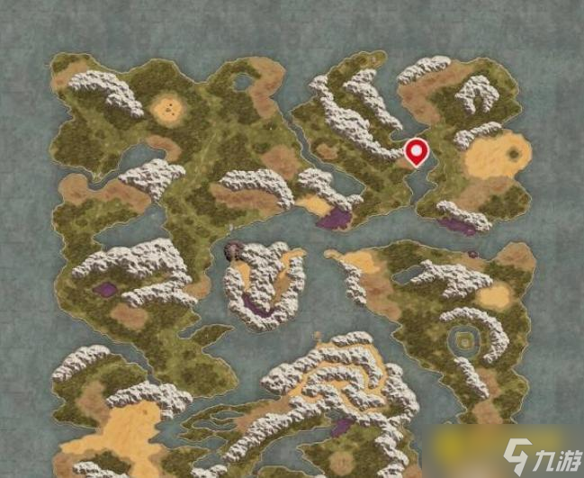 《勇者斗恶龙1重制版》麦拉东部山丘秘密地点位置图解-麦拉东部山丘隐藏宝箱位置