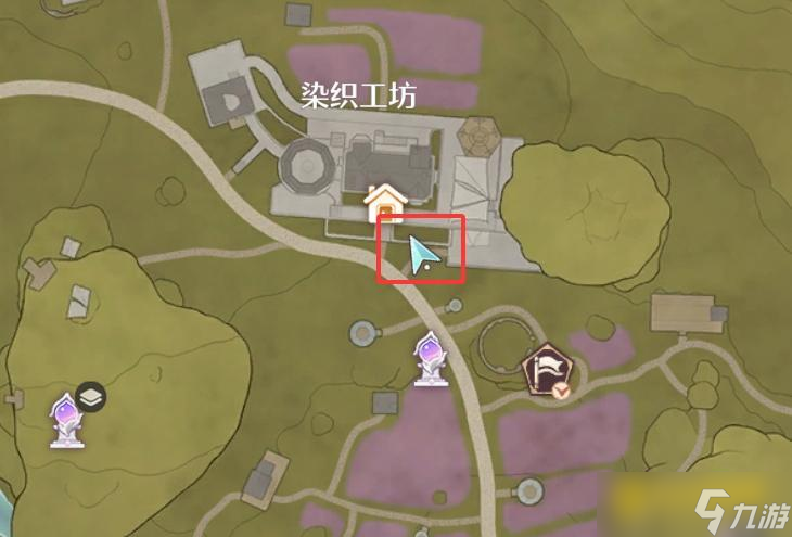 《无限暖暖》染织工坊纪念之章在哪里-敲下纪念之章染织工坊位置图解