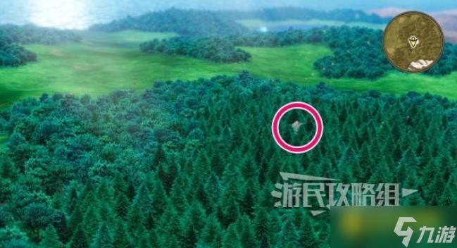 《勇者斗恶龙1重制版》达拉托姆城北森林秘密地点位置图解-达拉托姆城北森林隐藏宝箱位置