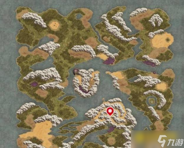 《勇者斗恶龙1重制版》岩泣岛南部沙地秘密地点在哪里图解-岩泣岛南部沙地隐藏宝箱在哪里