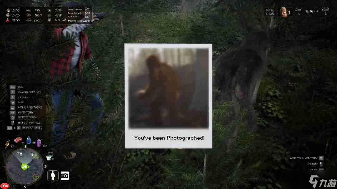 大脚怪模拟游戏《Bigfoot Life》现已登陆Steam