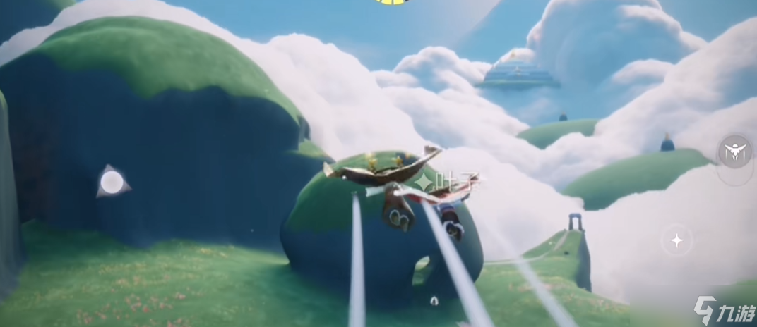 光遇怎么在飞行的时候脱手