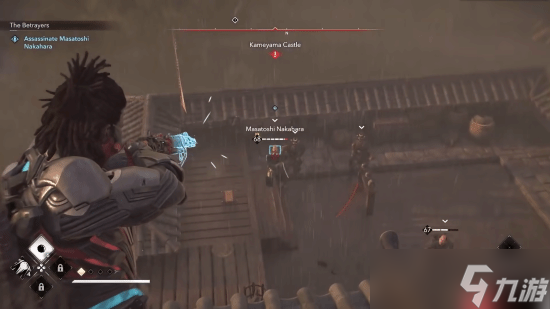 《刺客信条：影》遥远未来太壮 弥助拿赛博激光枪杀敌