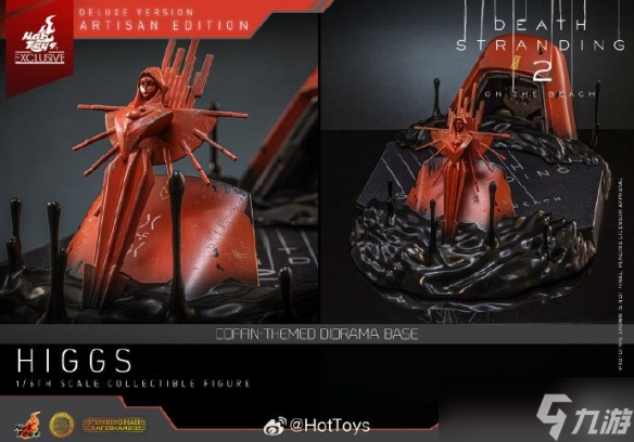 《死亡搁浅2》推出1/6希格斯手办：细节丰富 超还原！